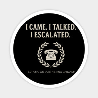 Customer Service Agent Magnet